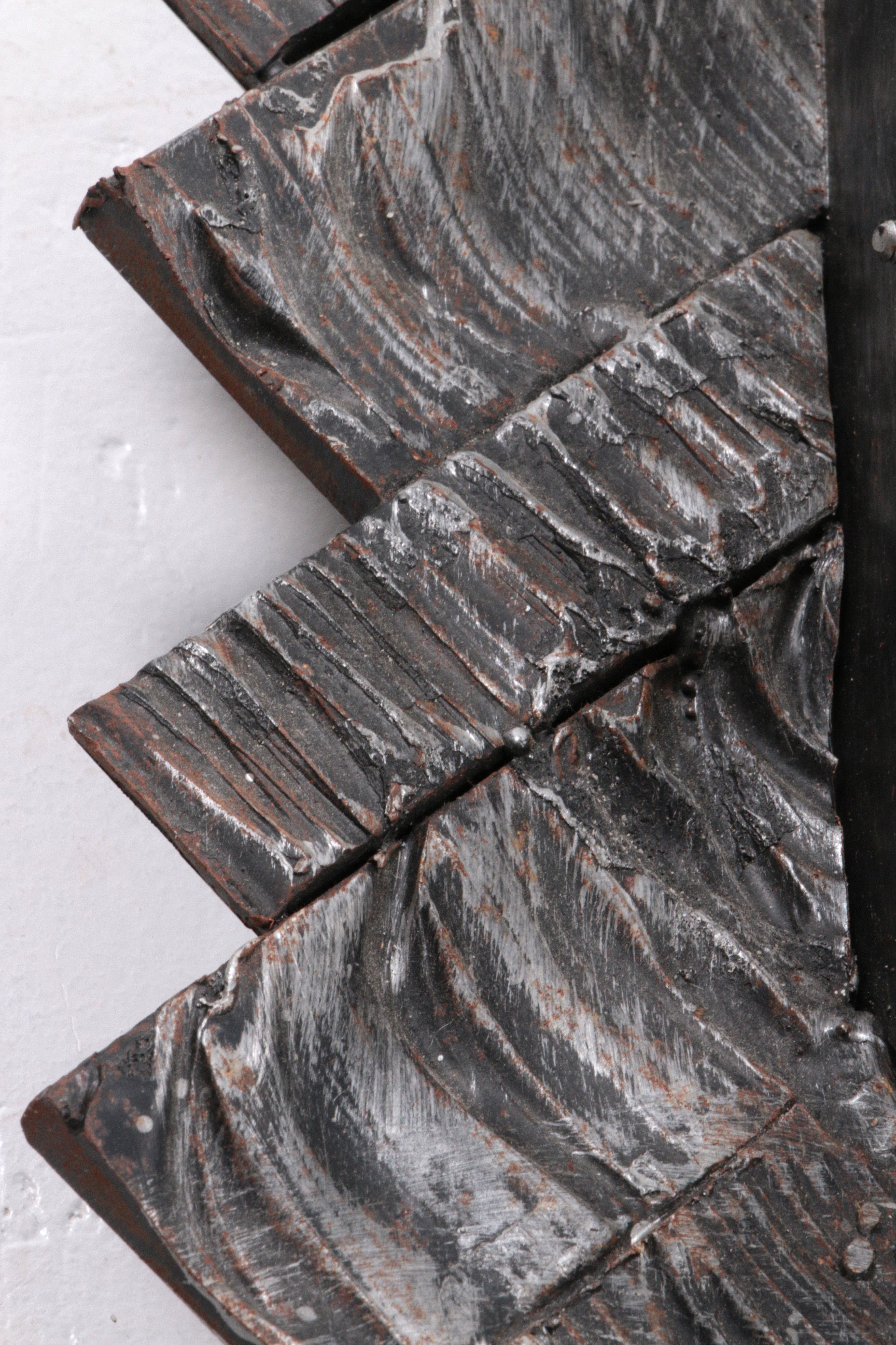 Brutalistische wandlampen muranoglas van Albano Poli voor Poliarte, jaren 70,