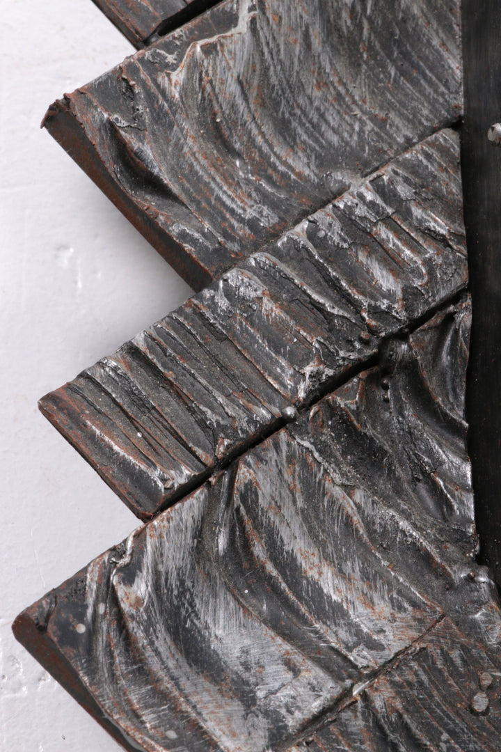 Brutalistische wandlampen muranoglas van Albano Poli voor Poliarte, jaren 70,