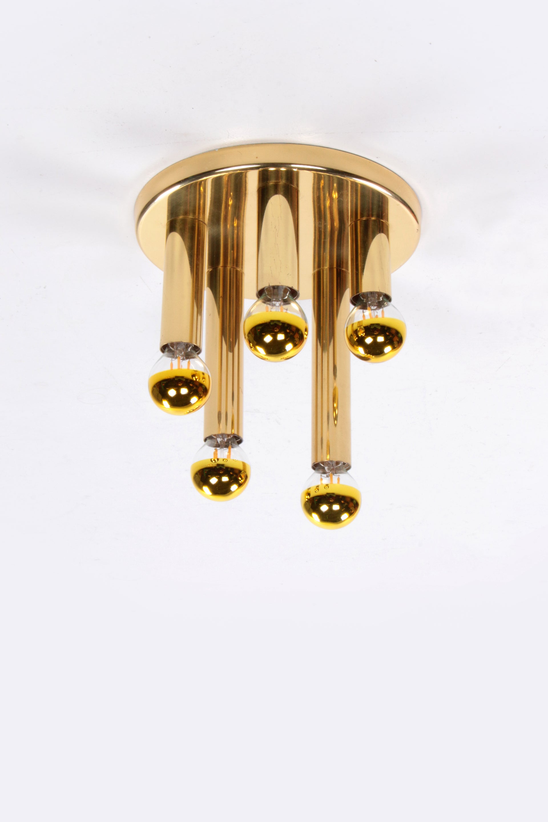 Plafondlamp van Sciolari gemaakt door Boulanger,1970 Belgie