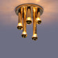 Plafondlamp van Sciolari gemaakt door Boulanger,1970 Belgie