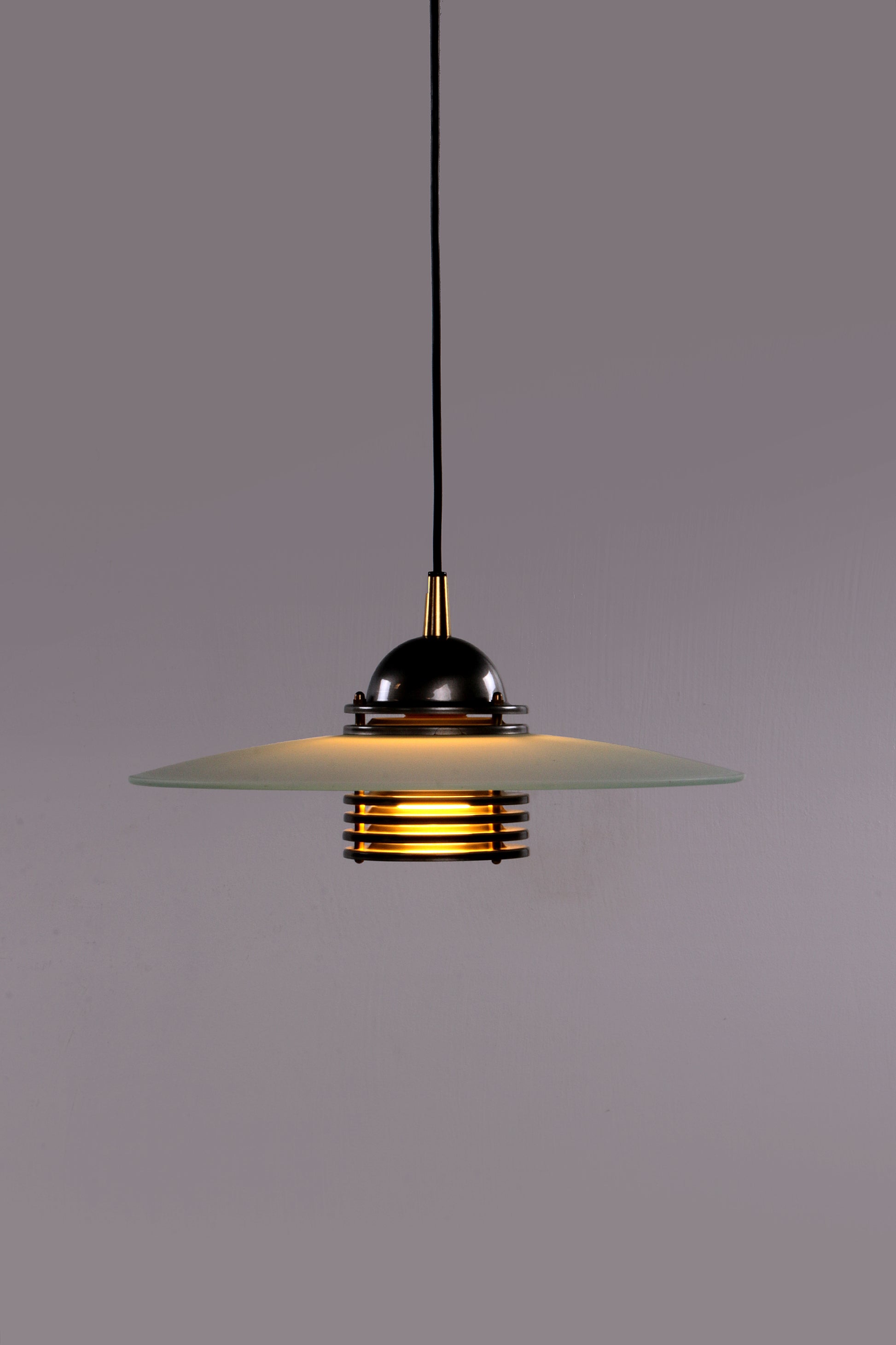 Zweeds design hanglamp van het merk Belid,1960