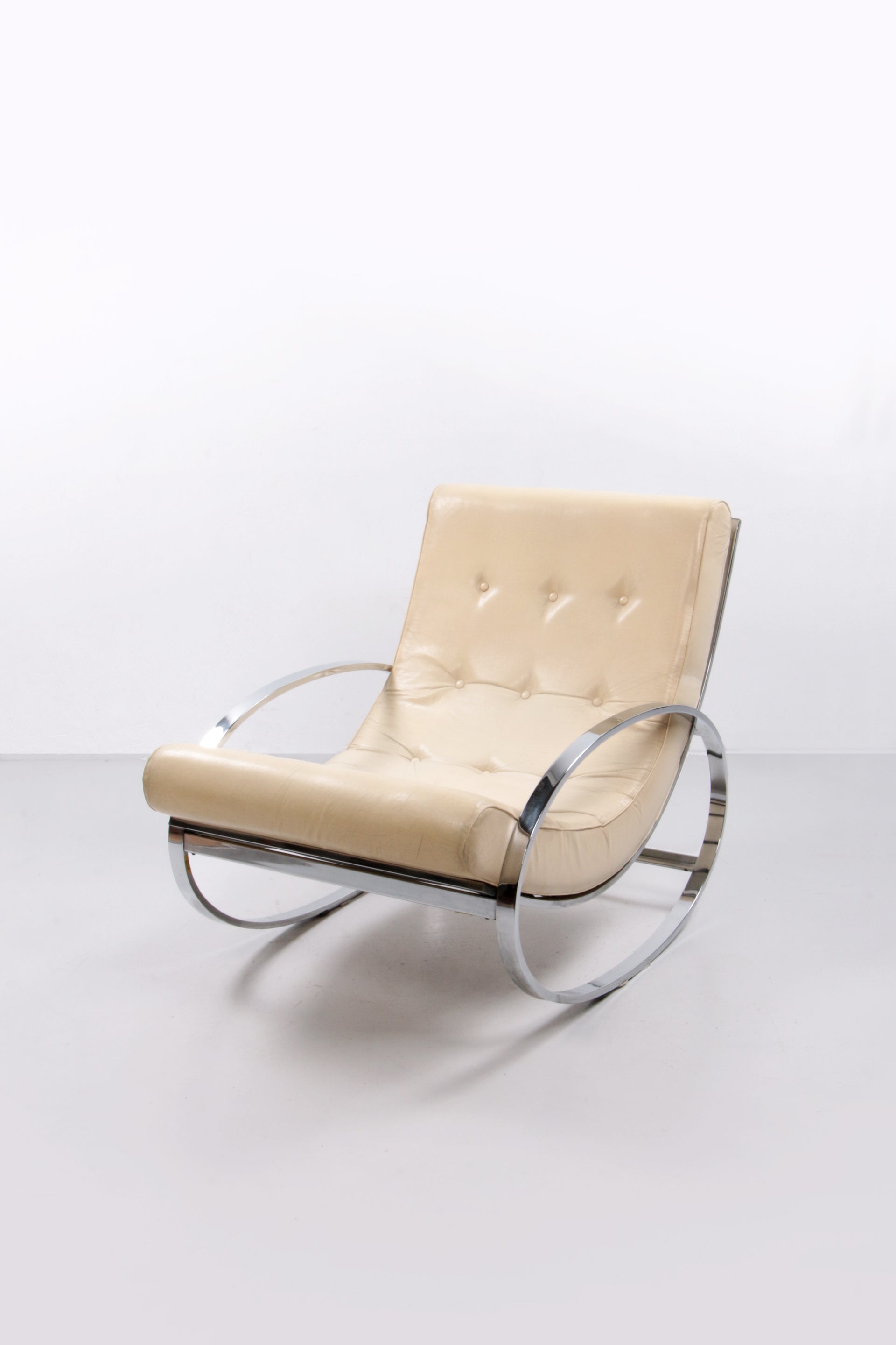 Italian Design Rocking Chair by Renato Zevi, 1970