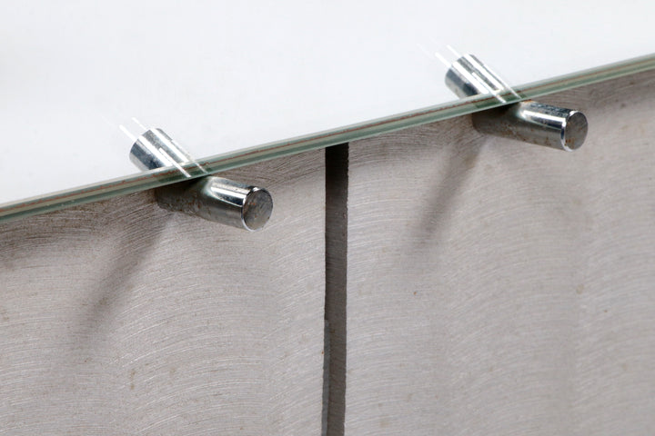 Grote wandspiegel ontwerp van Lorenzo Burchiellaro 1970,Italie