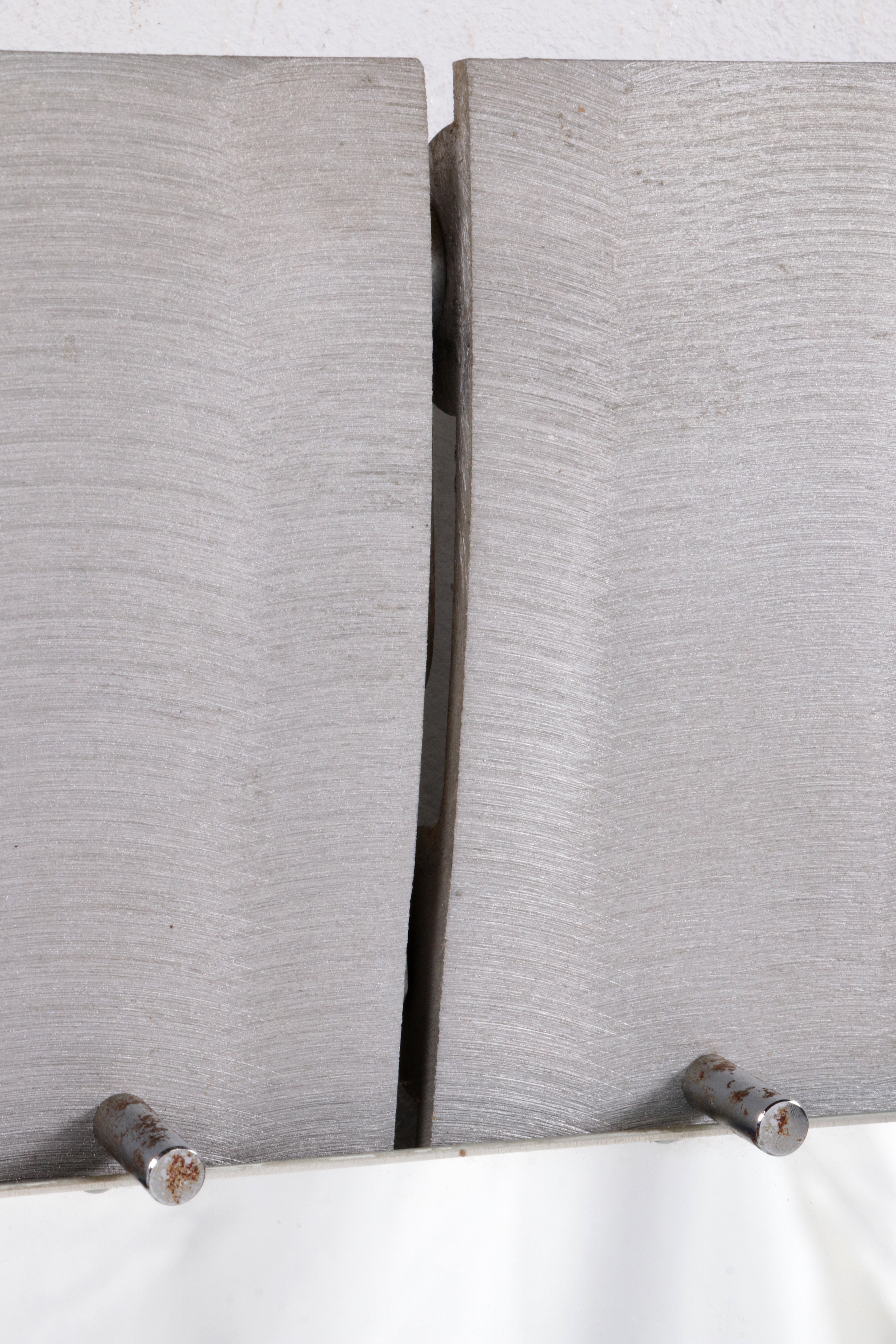 Grote wandspiegel ontwerp van Lorenzo Burchiellaro 1970,Italie