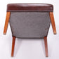 Set of 2 dining chairs sheepskin leather,1970 Netherlands.