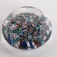 Millefleur Murano Paperweight with Beautiful Flowers