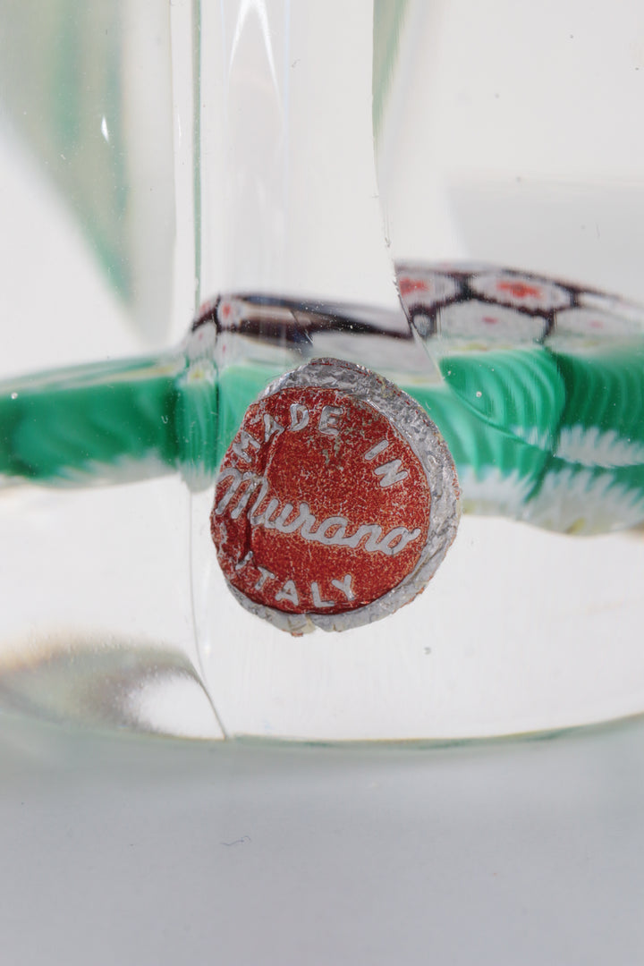 Paperweight bloemmodel Murano 1960 italie