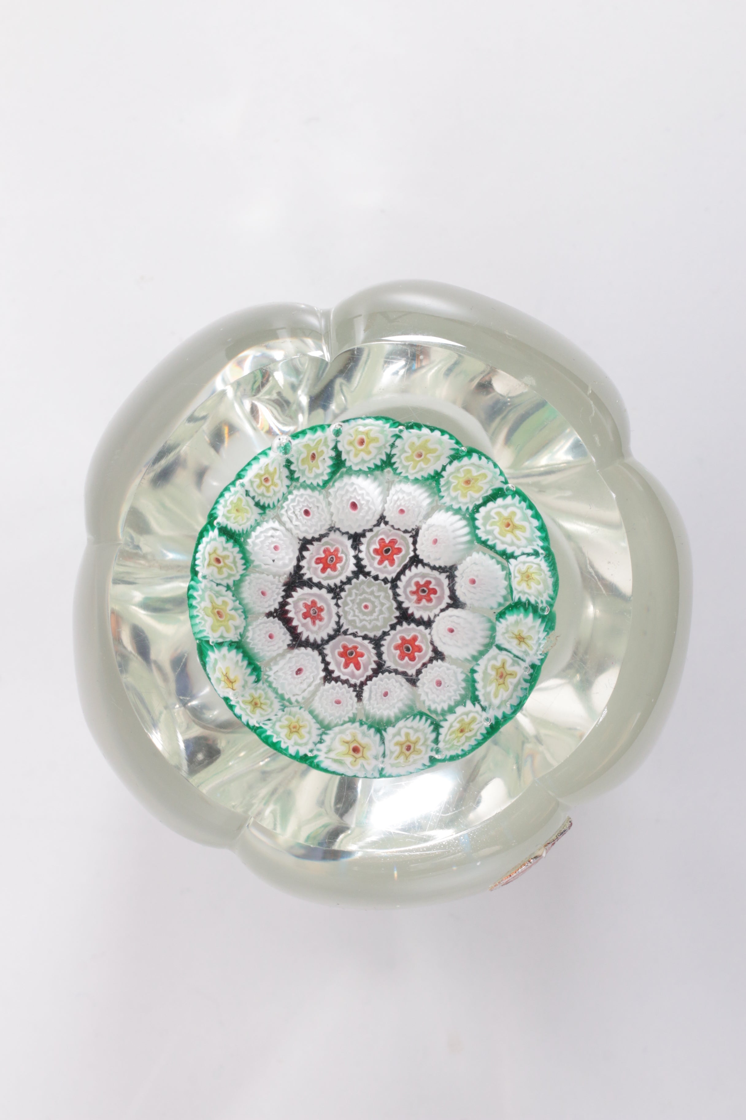 Paperweight bloemmodel Murano 1960 italie