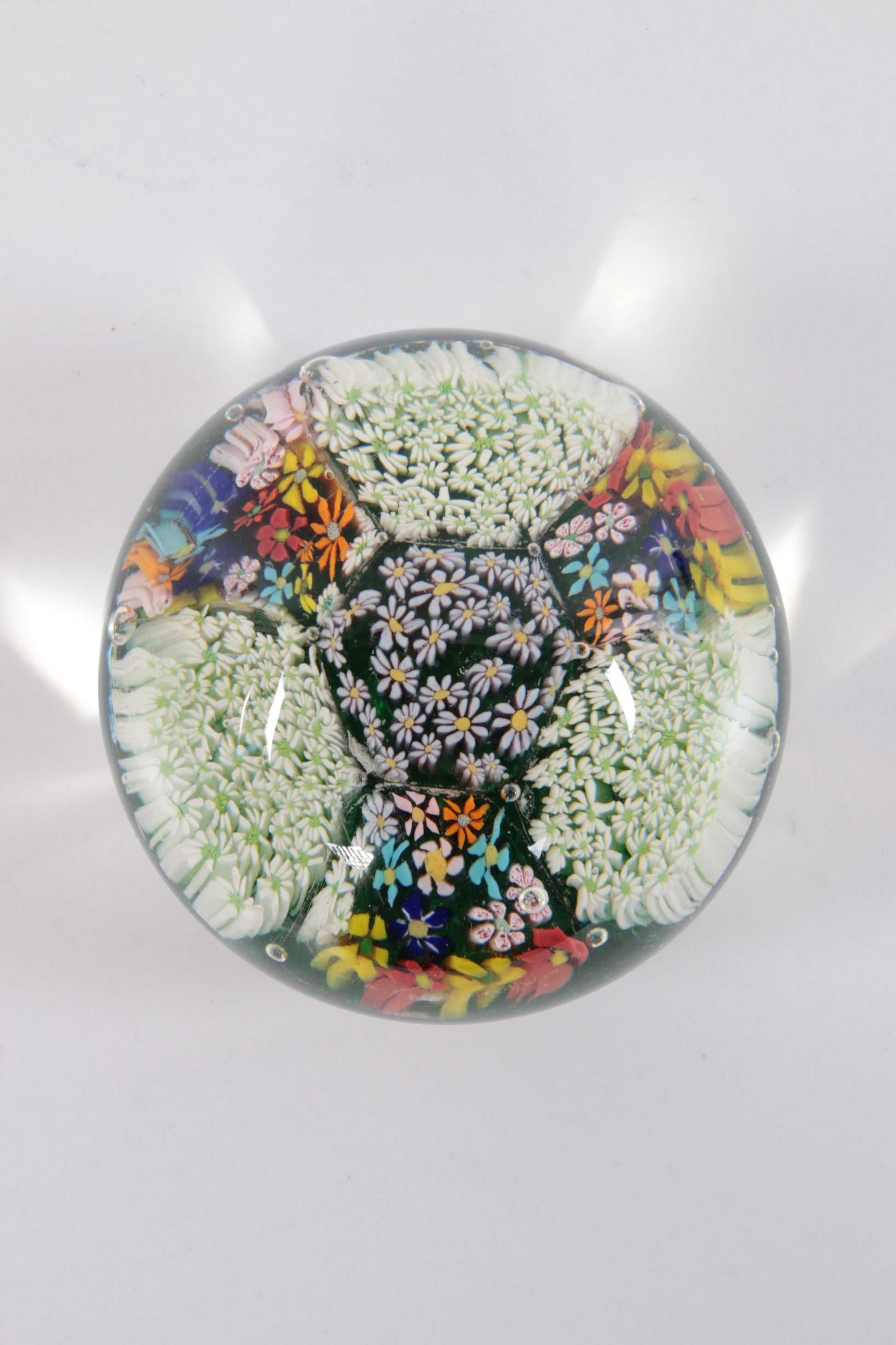 Paperweight Murano Miliefleur jaren60s