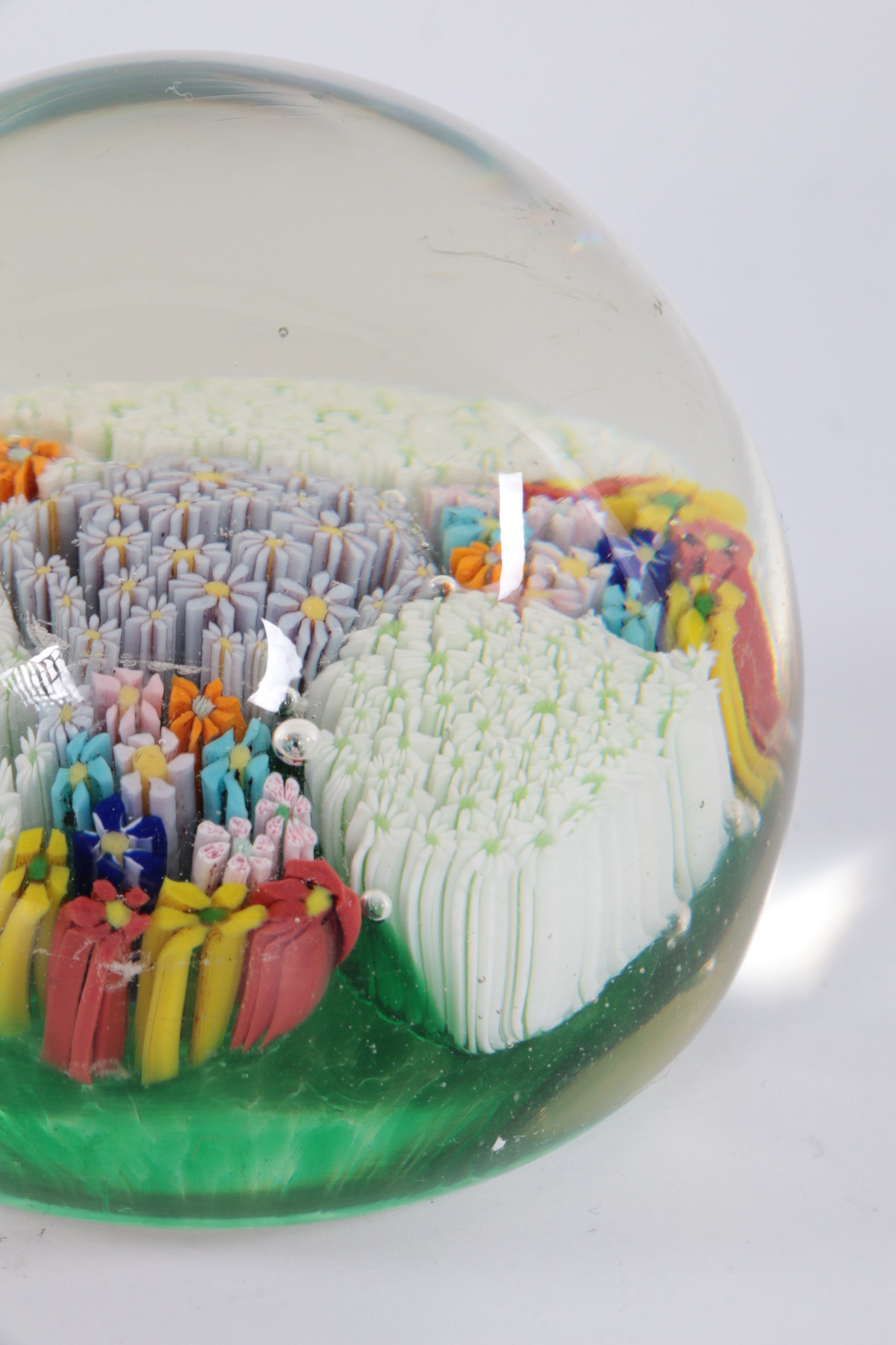 Paperweight Murano Miliefleur jaren60s