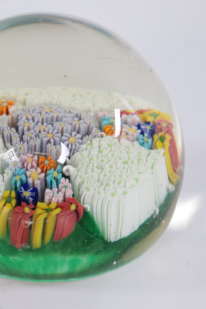 Paperweight Murano Miliefleur jaren60s