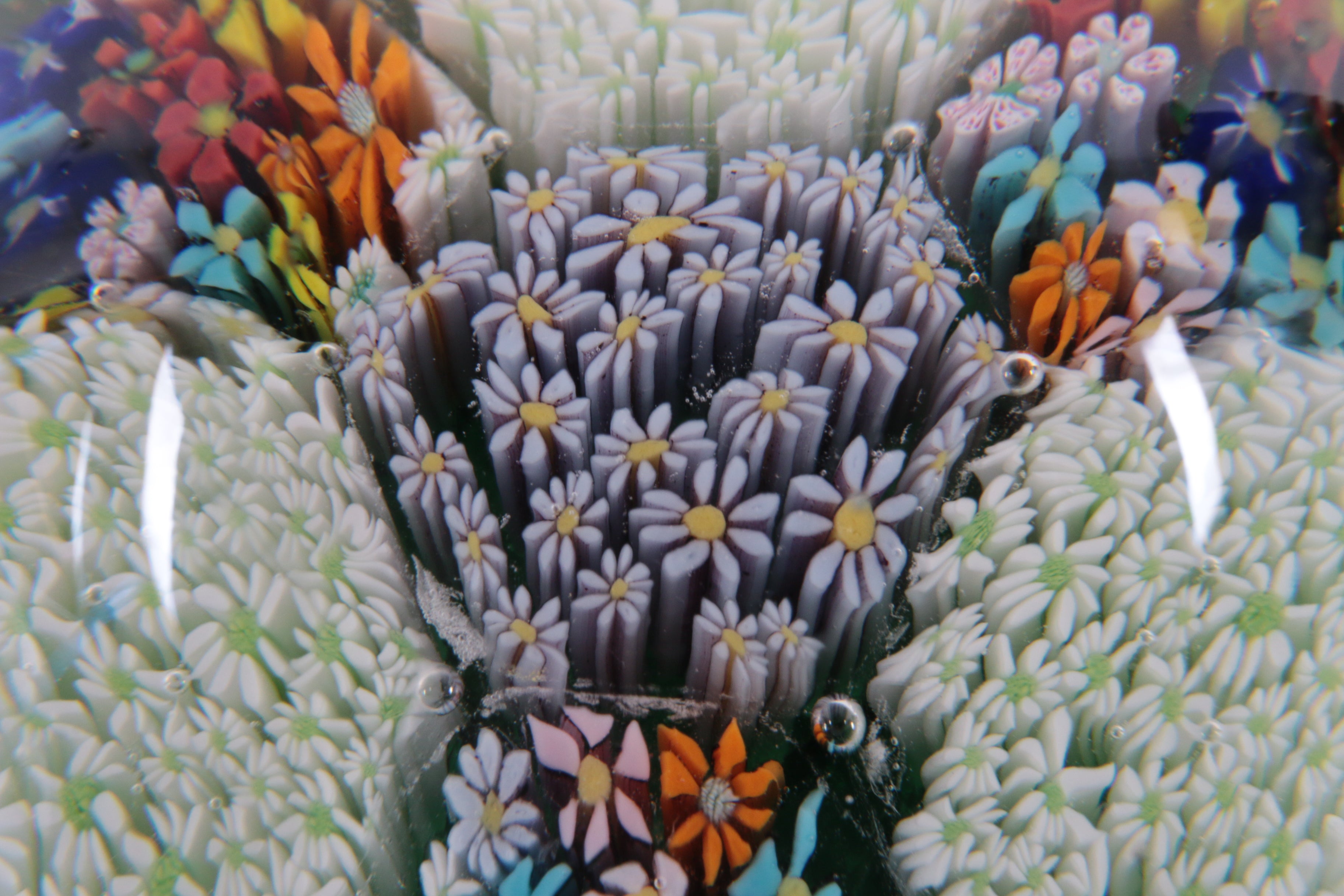 Paperweight Murano Miliefleur jaren60s