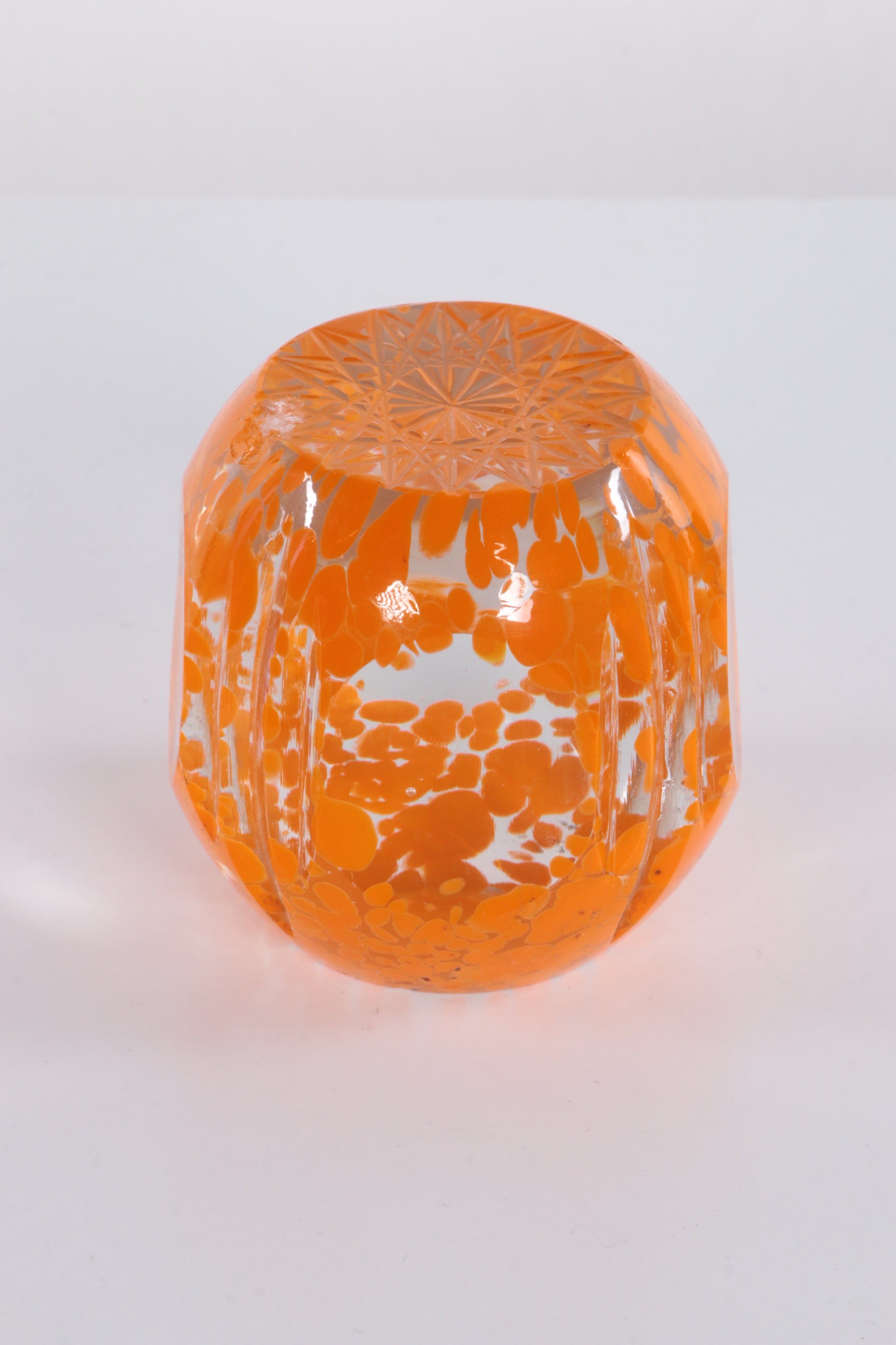 Paperweight with Smooth Finish and Beautiful Orange Hue