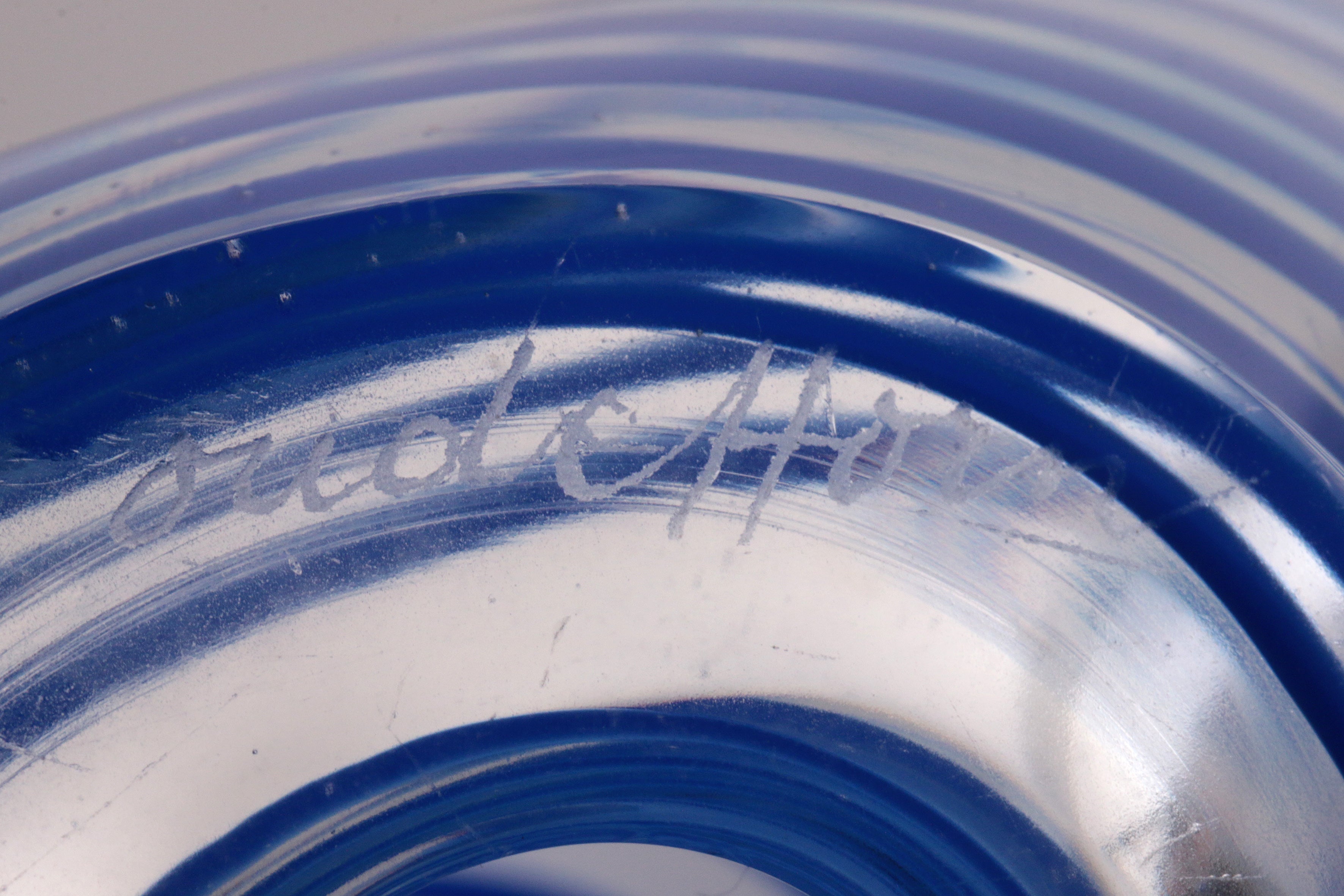 Willem heesen Glas kunstwerk gemaakt door Studio de Oude horn,1960