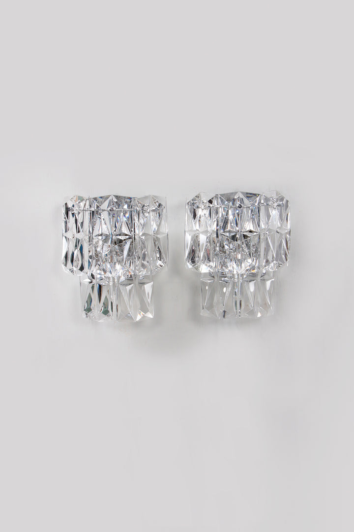 Kinkeldey Set van twee wandlampjes,1970 Duitsland