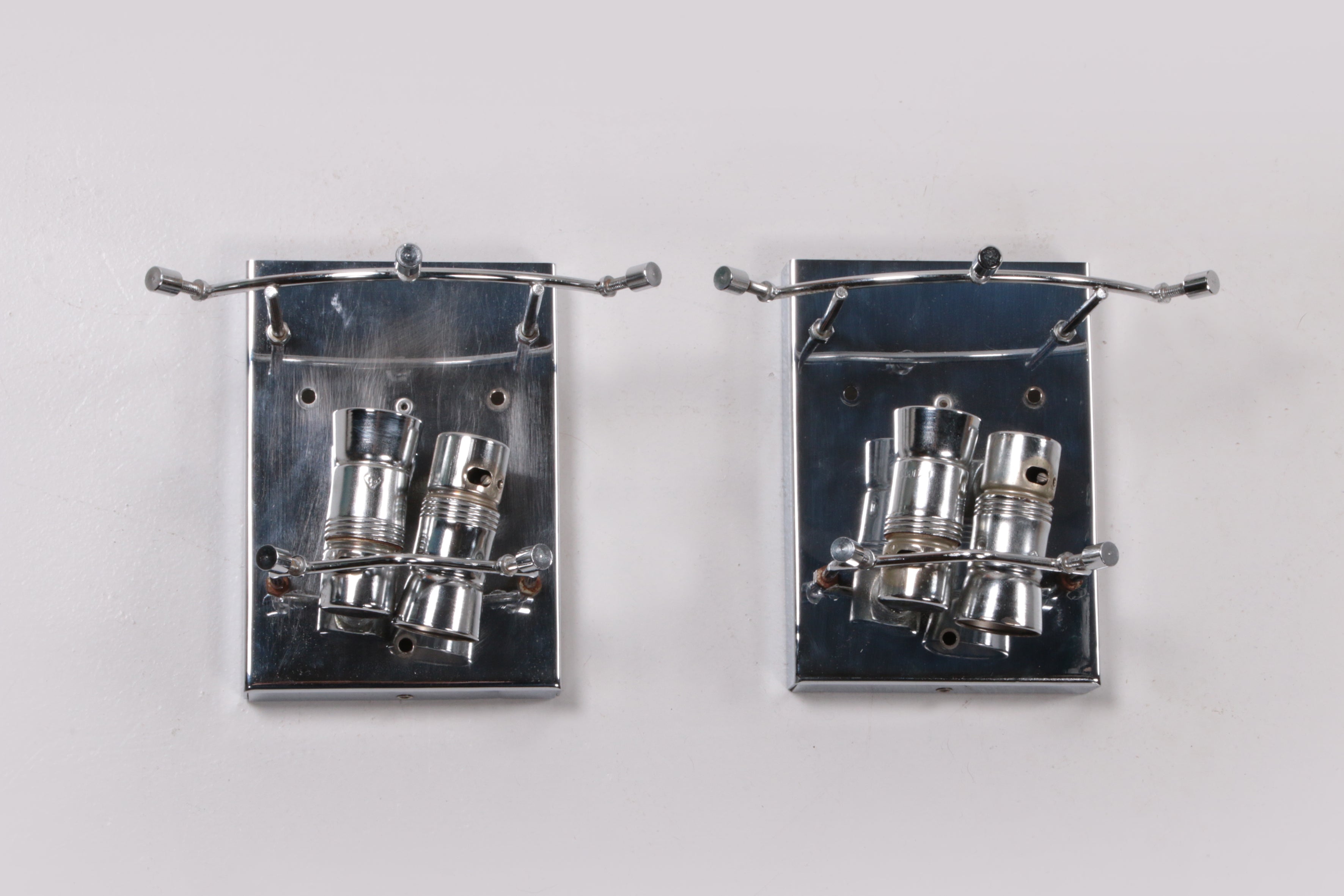 Kinkeldey Set van twee wandlampjes,1970 Duitsland