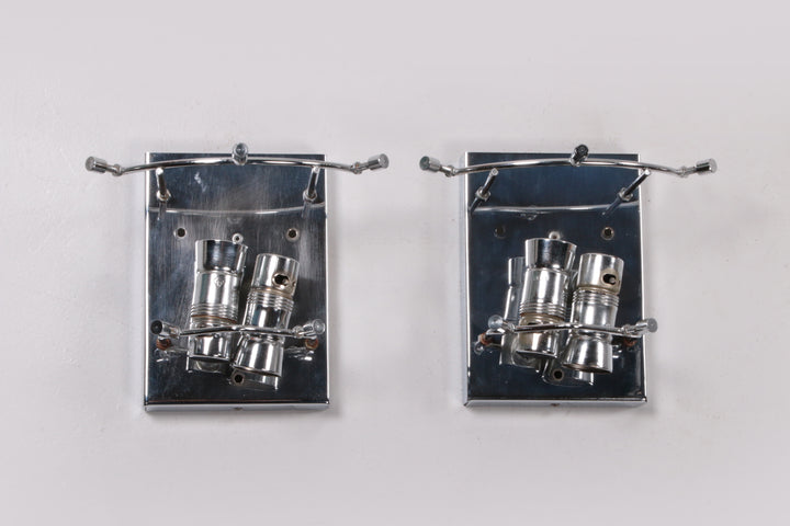 Kinkeldey Set van twee wandlampjes,1970 Duitsland