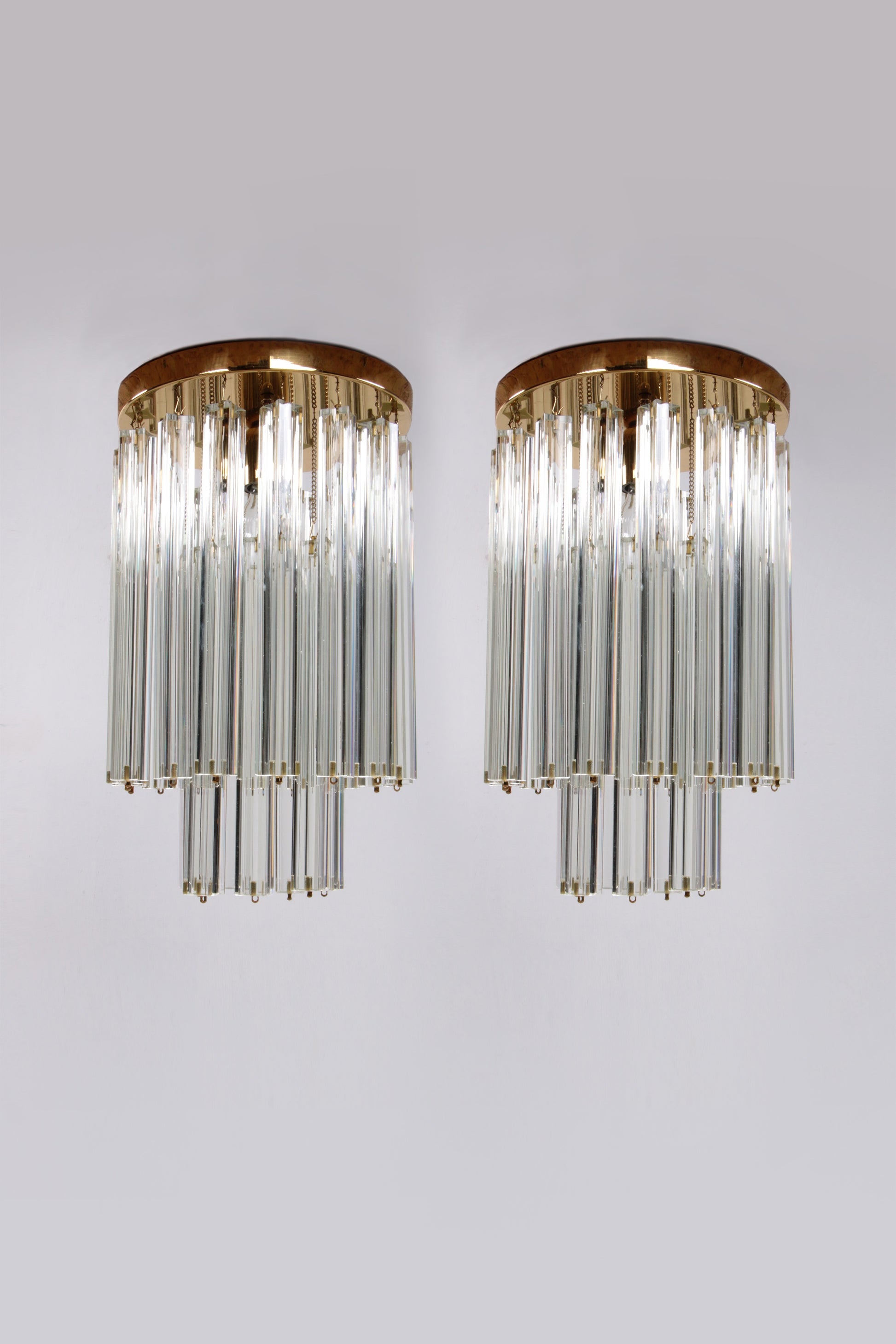 Set van twee Plafondlampen van Eichholtz Vittoria,1970