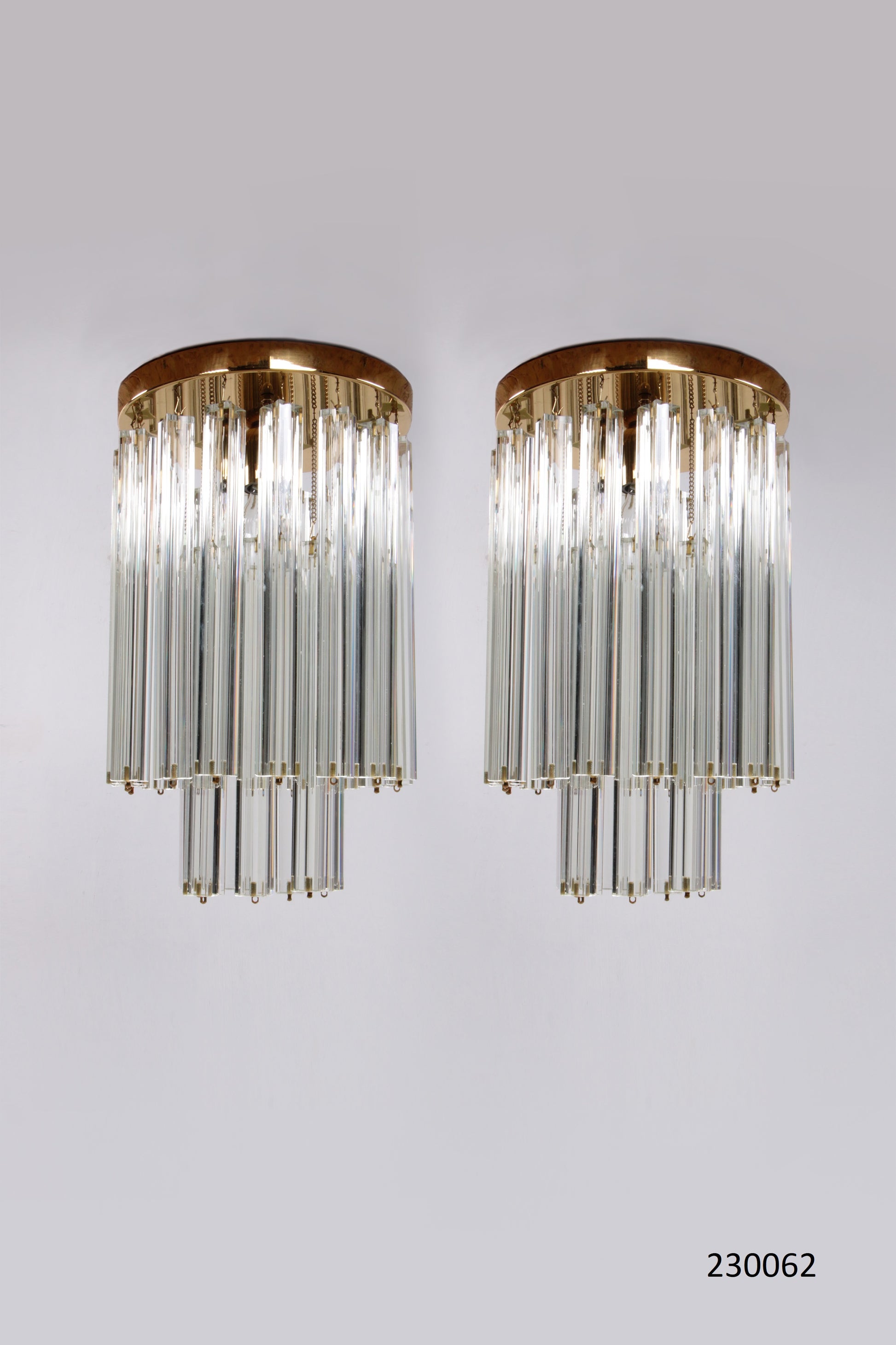 Set van twee Plafondlampen van Eichholtz Vittoria,1970