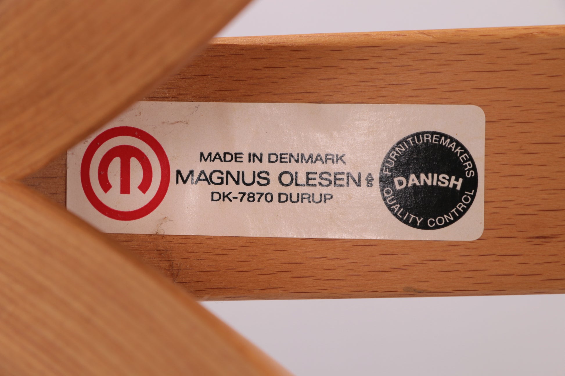 Deens Design kapstok ontwerp van Magnus Olesen gemaakt bij Durup,1970