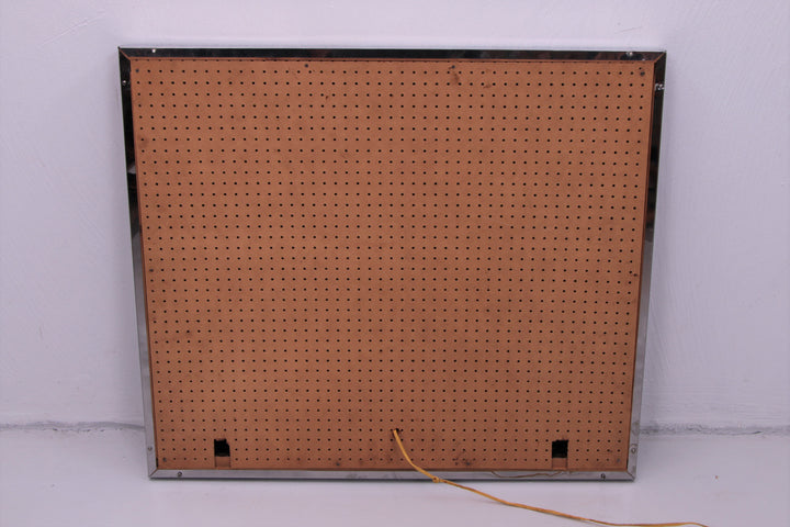 Theater opmaak spiegel met verlichting,1960 Nederland.