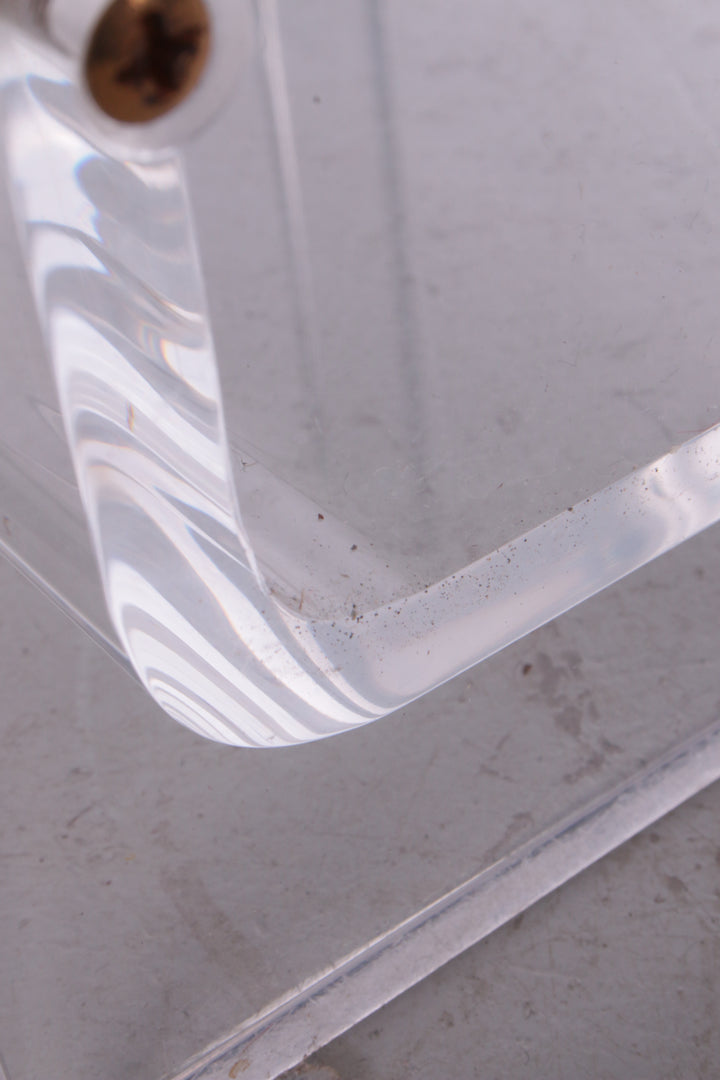 Plexieglas Paraplubak Charles Hollis Jones met messing accenten,