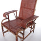 Vintage Rotan en bamboe Lounge chair,1960s