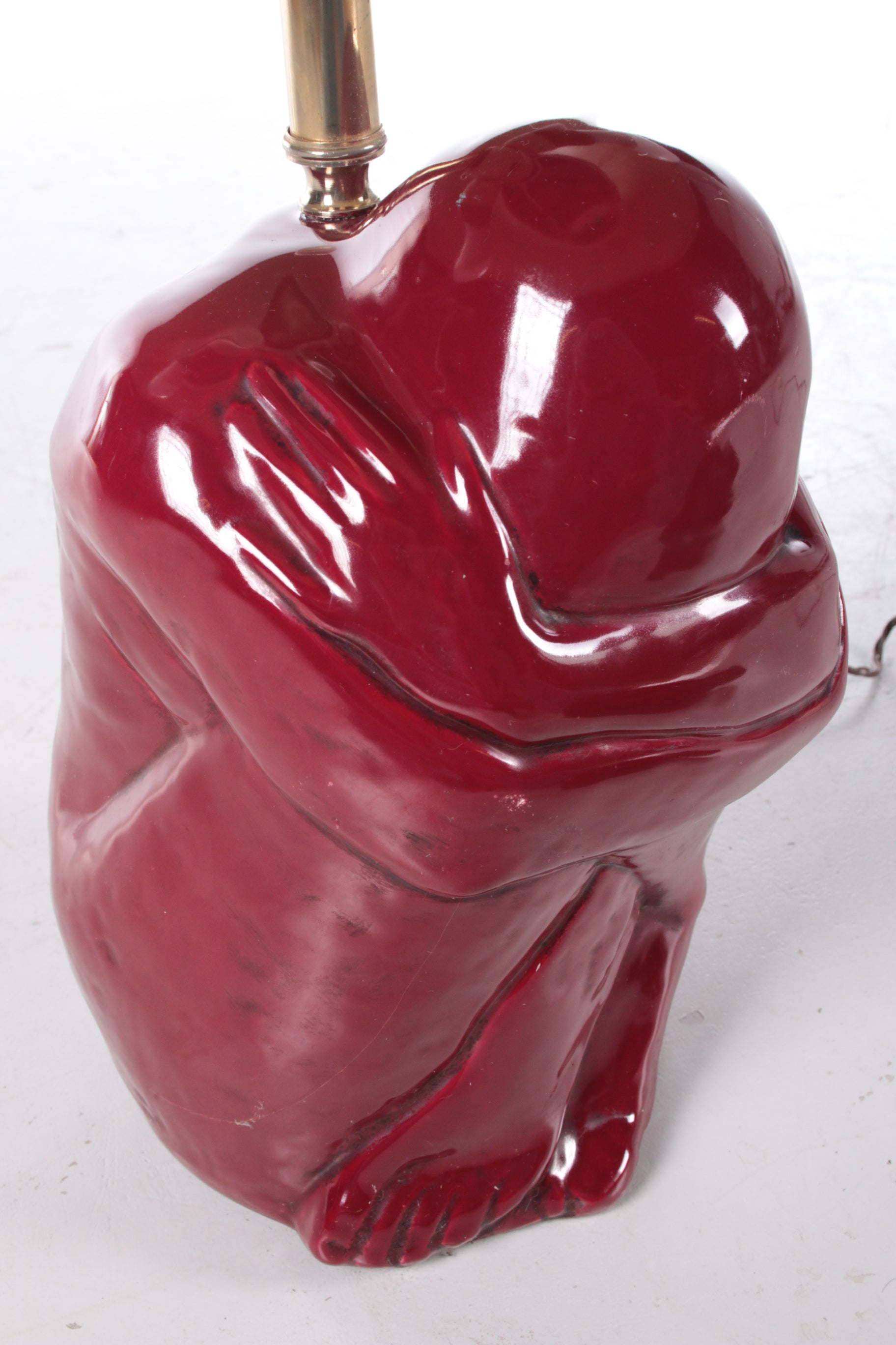 Vintage Italiaanse lampenvoet  voet detail