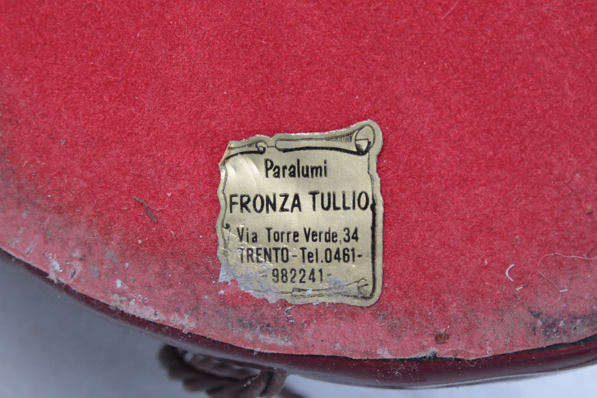 Vintage Italiaanse lampenvoet merk