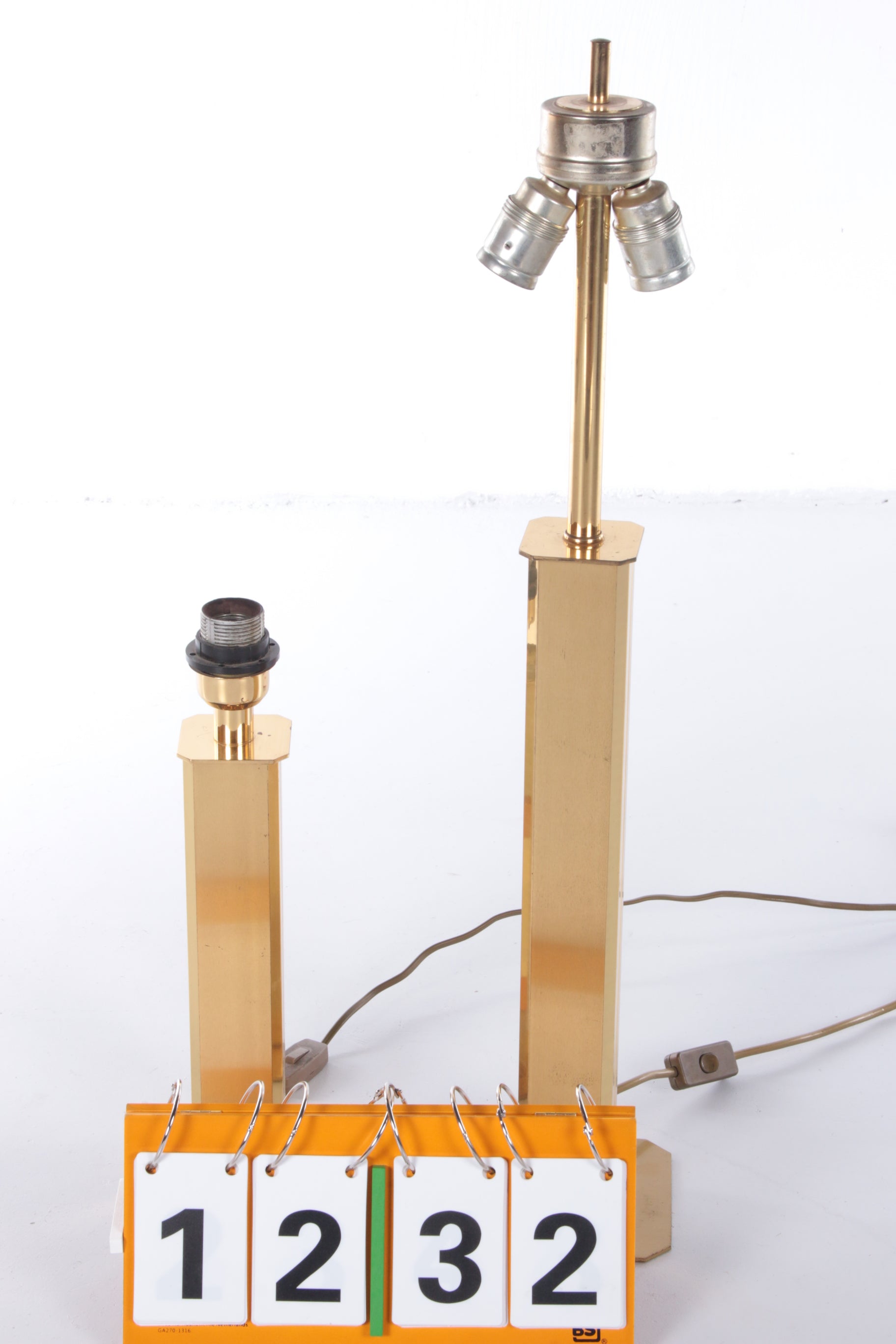 Set van 2 Hollywood Regency Tafellampen,1970 Duitsland