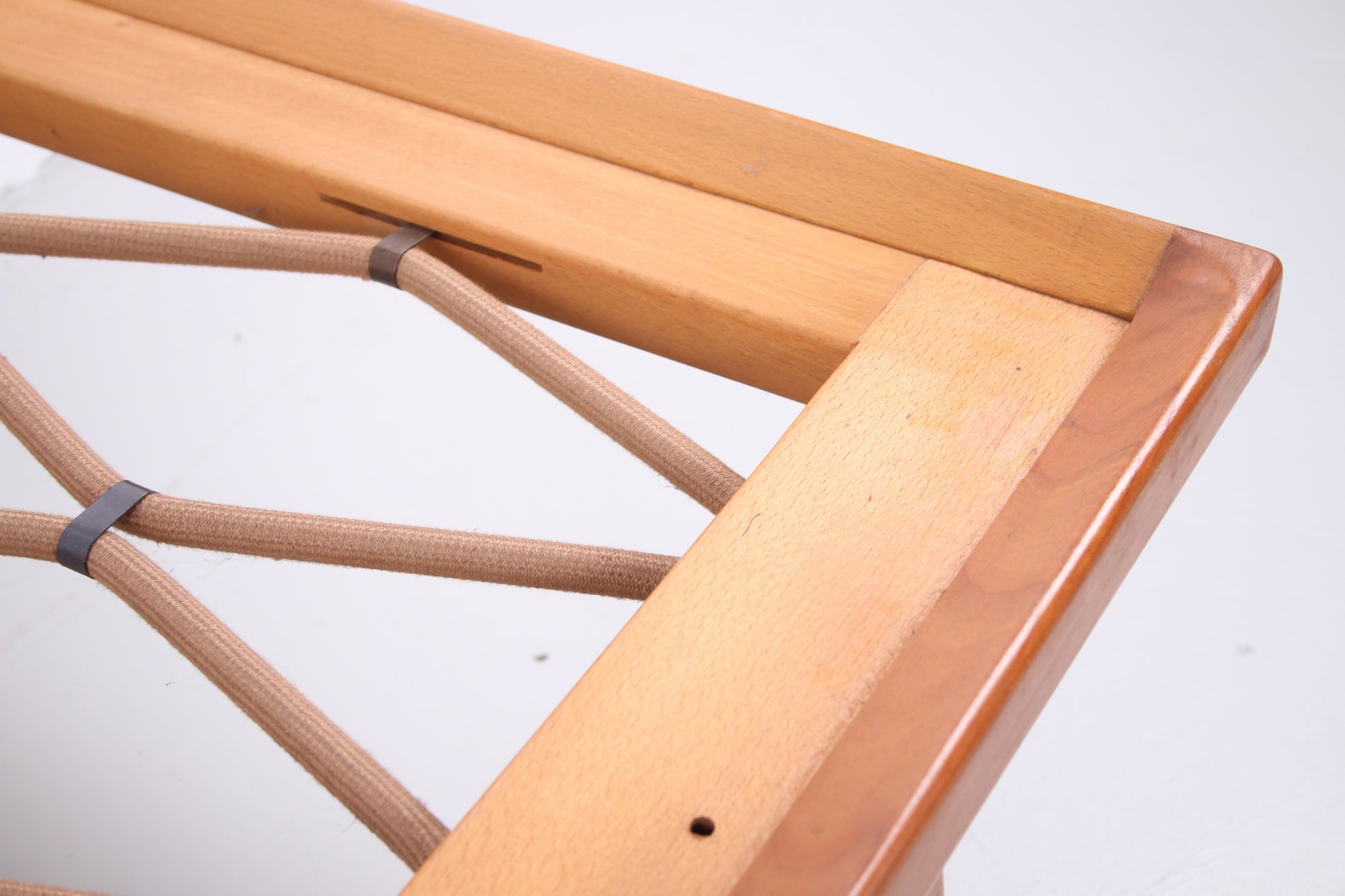 Knoll Antimott daybed - Wilhelm Knoll detail hout rand