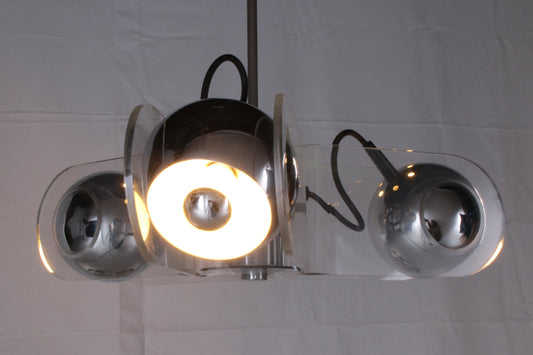  Hanglamp van Gino Sarfatti voor Arteluce Model 540 jaren60s