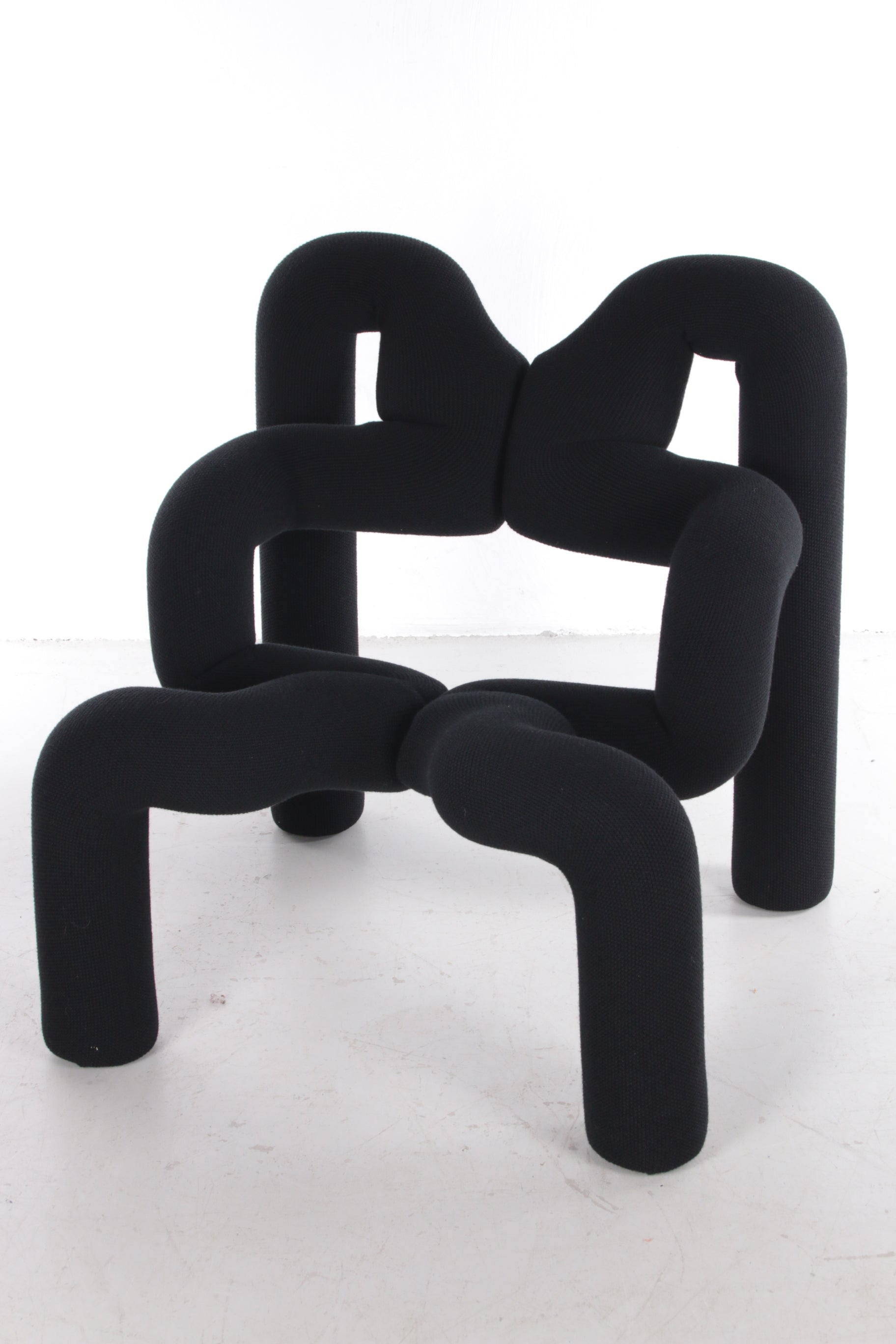 Vintage design chair Terje Ekstrøm Ekstrem lounge fauteuil Stokke Varier voorkant