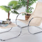 Relaxstoel met hocker van Tecta,Ontwerp van Anton Lorenz 