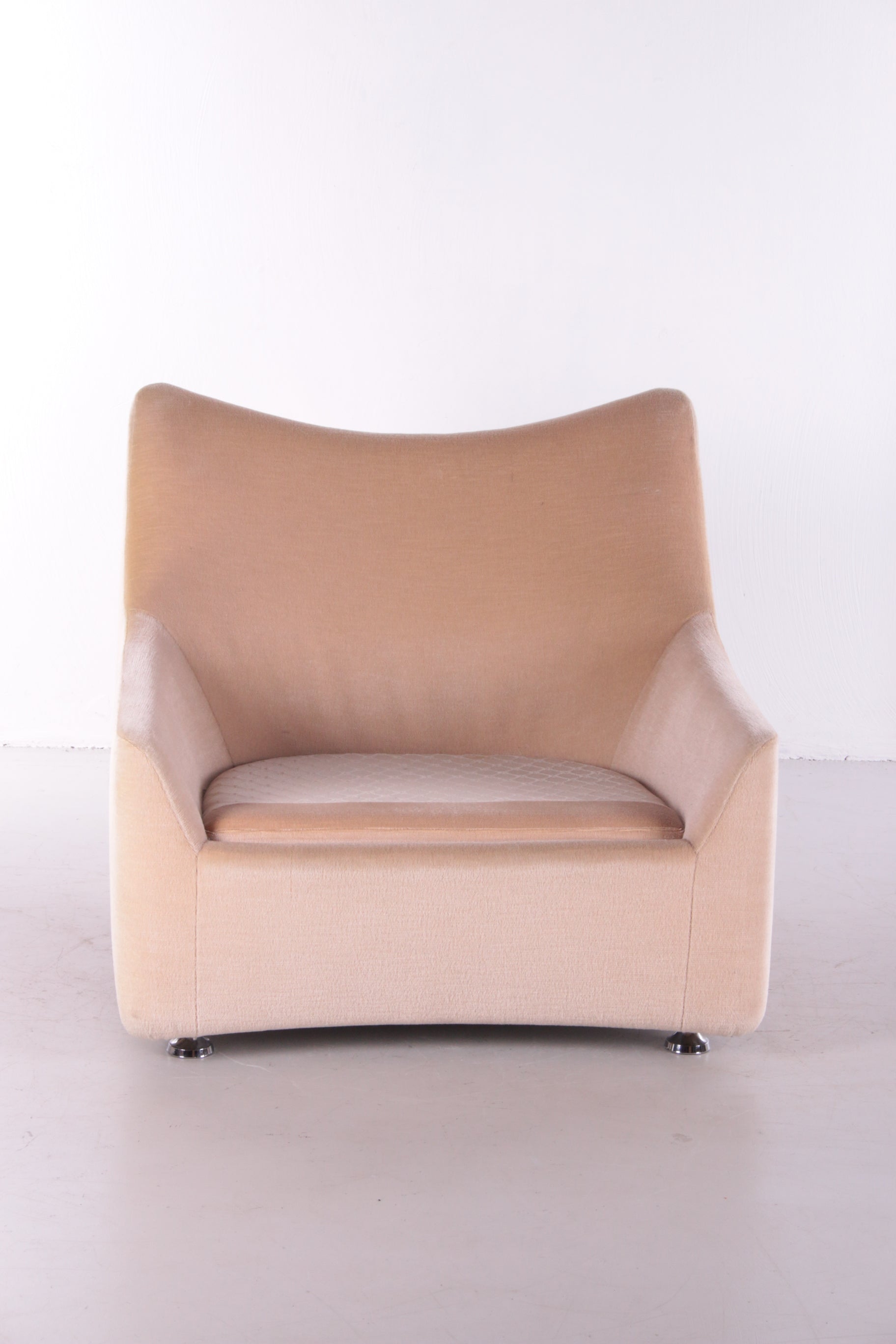 Vintage design lounge chair Velvet from the 70szonder kussen