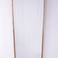 Vintage Elongated mirror with black and brass rim, 1960s