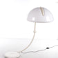 Witte Serpente Vloerlamp van Elio Martinelli voor Martinelli Luce voorkant