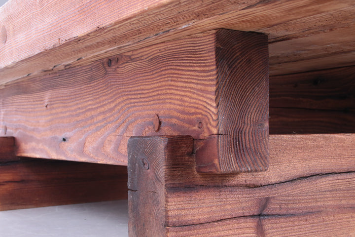 Brutalistische Salontafel van Jens Lyngsoe voor Havdrup Treavarefabrik onderstel