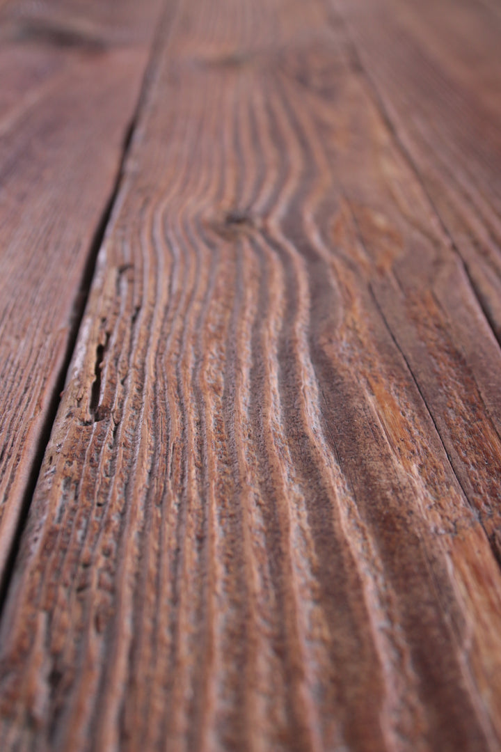 Brutalistische Salontafel van Jens Lyngsoe voor Havdrup Treavarefabrik detail hout