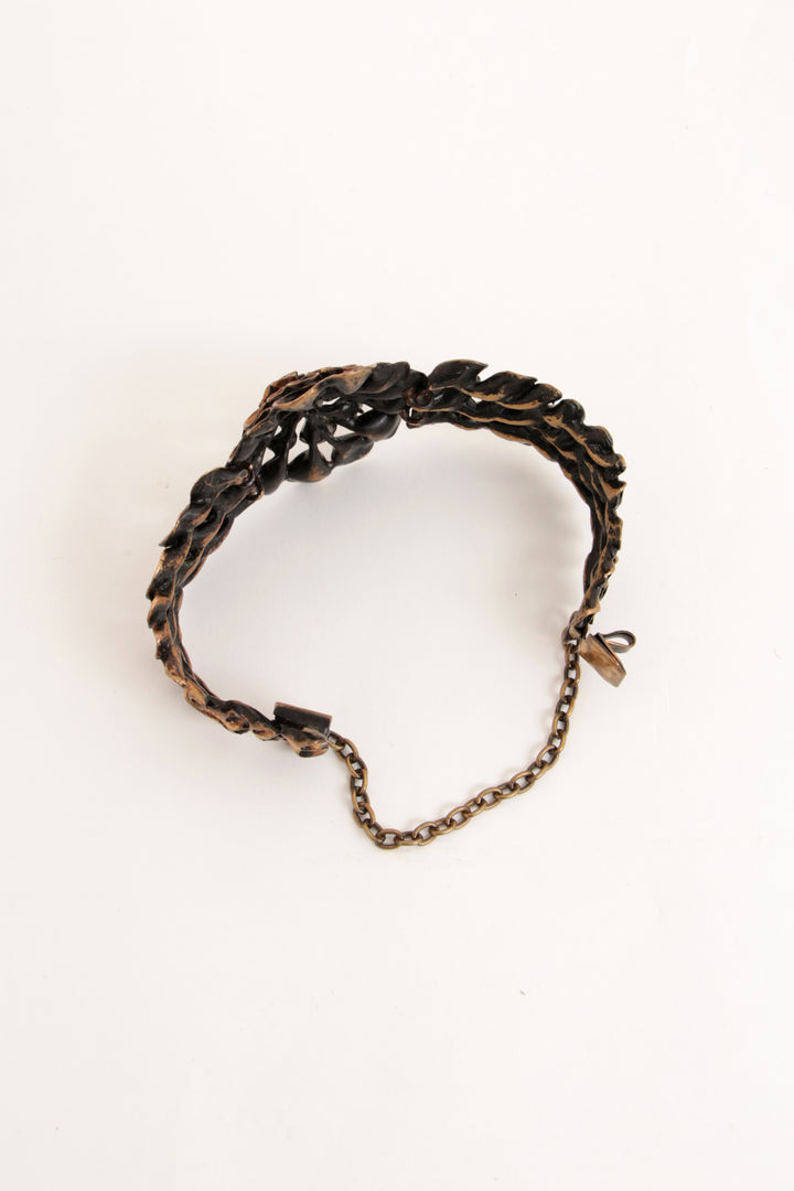 Bronzen Rendiermos armband,Hannnu Ikonen, Finland70s