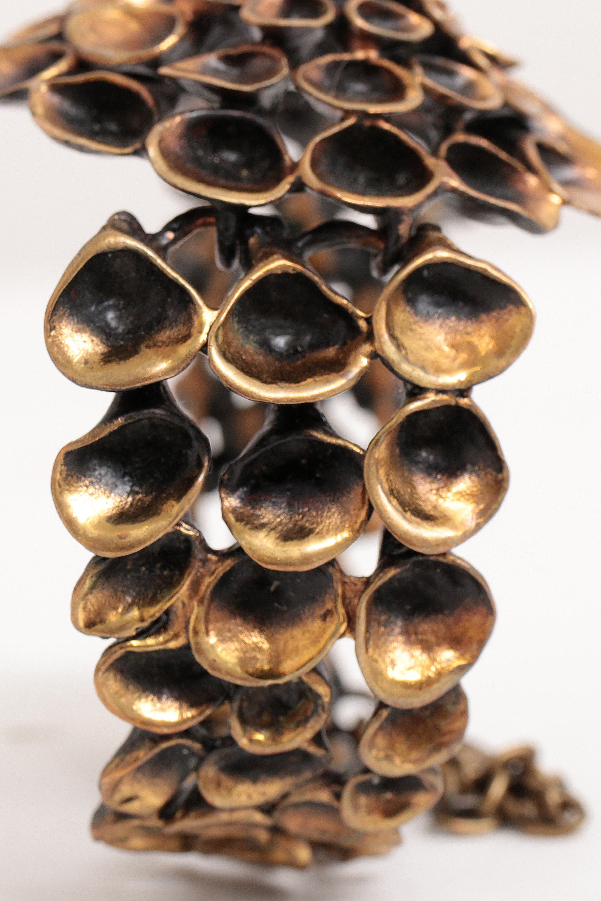 Bronzen Rendiermos armband,Hannnu Ikonen, Finland70s