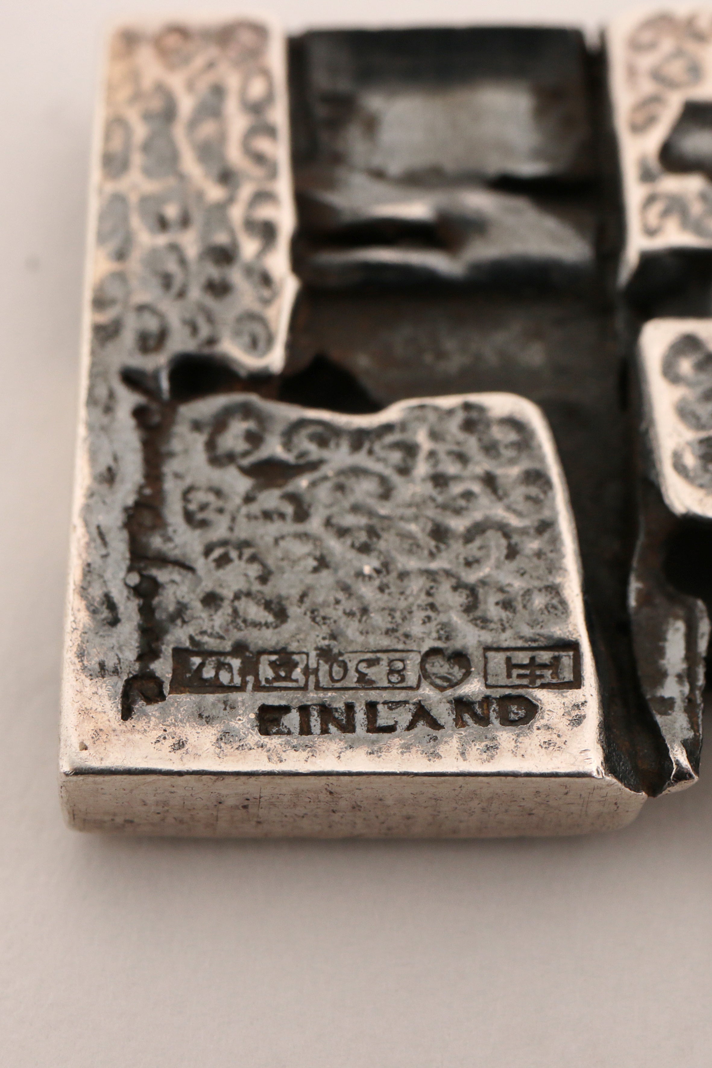 Zilveren hanger van Jorma Laine Finland,1973