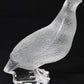 Lalique Kristal France Patrijs zijkant