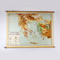 Schoolkaart Griekenland Albanië Turkije 84 x 116,5