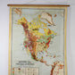 Vintage Schoolkaart van Noord en Midden Afrika 110 x 90 voorkant
