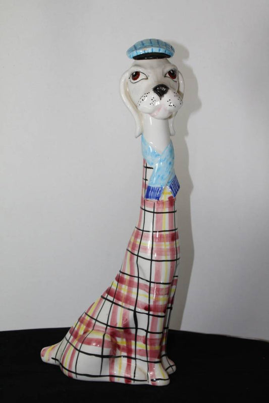 Vintage Hond Keramiek voorkant