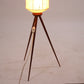 Vintage tripod floor lamp made of teak, 1950's