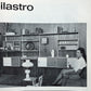 Pilastro Wandsysteem met kastje en Bureau ontwerp Tjerk Reijenga ca. 1960