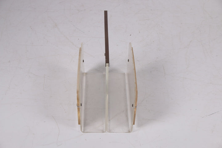 Plexieglas Magazijnrek jaren60 zijkant