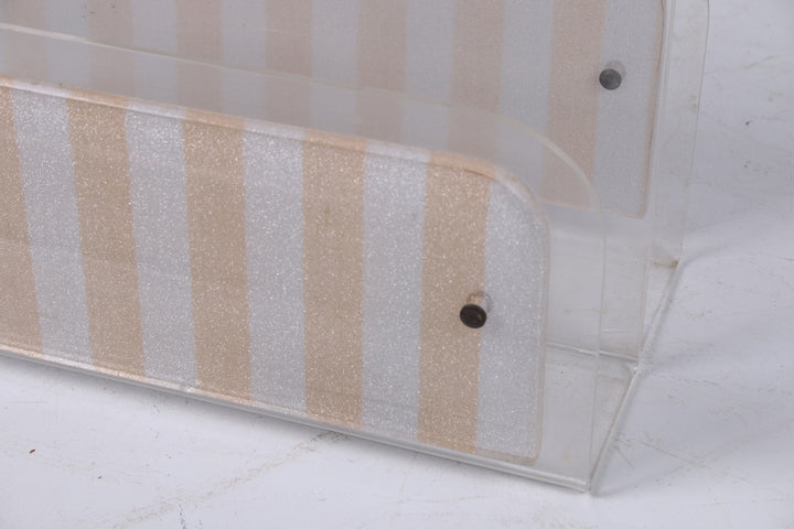 Plexieglas Magazijnrek jaren60 detail plexieglas